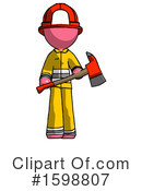 Pink Design Mascot Clipart #1598807 by Leo Blanchette