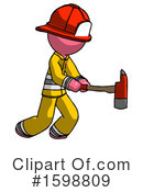 Pink Design Mascot Clipart #1598809 by Leo Blanchette