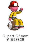 Pink Design Mascot Clipart #1598826 by Leo Blanchette