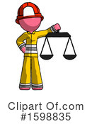 Pink Design Mascot Clipart #1598835 by Leo Blanchette