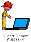 Pink Design Mascot Clipart #1598844 by Leo Blanchette