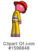 Pink Design Mascot Clipart #1598848 by Leo Blanchette