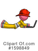Pink Design Mascot Clipart #1598849 by Leo Blanchette