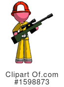 Pink Design Mascot Clipart #1598873 by Leo Blanchette