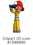 Pink Design Mascot Clipart #1598890 by Leo Blanchette