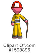 Pink Design Mascot Clipart #1598896 by Leo Blanchette