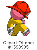 Pink Design Mascot Clipart #1598905 by Leo Blanchette