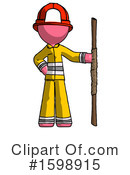 Pink Design Mascot Clipart #1598915 by Leo Blanchette