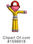 Pink Design Mascot Clipart #1598918 by Leo Blanchette