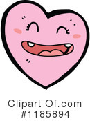 Pink Heart Clipart #1185894 by lineartestpilot