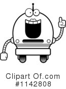 Pink Robot Clipart #1142808 by Cory Thoman