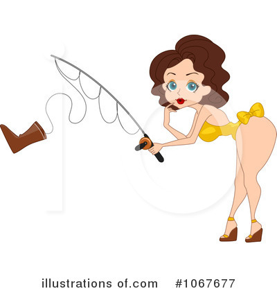 Royalty-Free (RF) Pinup Clipart Illustration by BNP Design Studio - Stock Sample #1067677