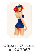 Pinup Clipart #1243067 by lineartestpilot
