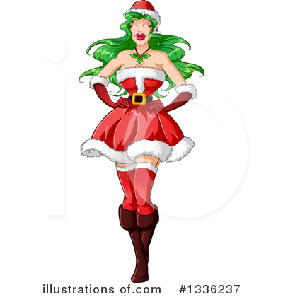 Christmas Pinup Clipart #1336237 by Liron Peer