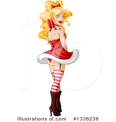 Christmas Pinup Clipart #1336238 by Liron Peer