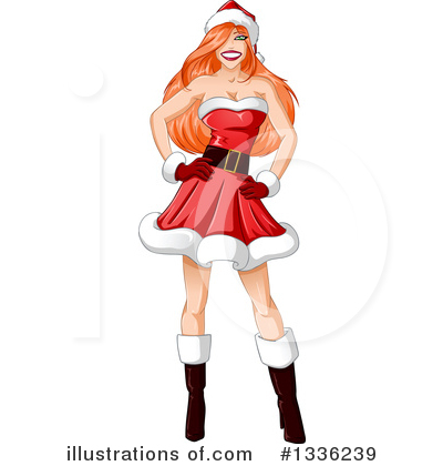 Christmas Pinup Clipart #1336239 by Liron Peer