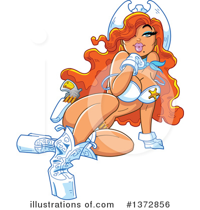 Sexy Women Clipart #1372856 by Clip Art Mascots