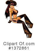Pinup Clipart #1372861 by Clip Art Mascots
