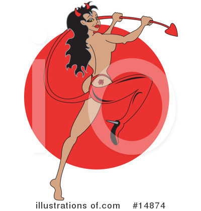 Royalty-Free (RF) Pinup Clipart Illustration by Andy Nortnik - Stock Sample #14874