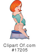 Pinup Clipart #17205 by Maria Bell