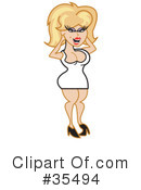 Pinup Clipart #35494 by Andy Nortnik