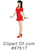 Pinup Clipart #87617 by Pams Clipart