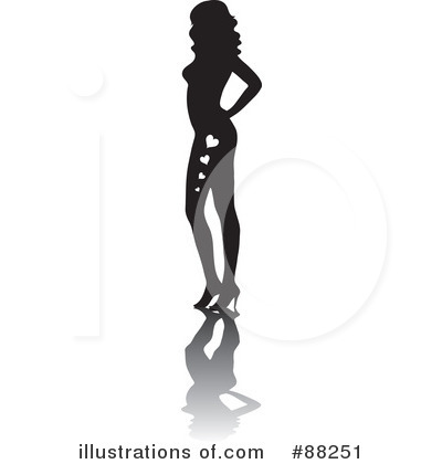 Royalty-Free (RF) Pinup Clipart Illustration by Rosie Piter - Stock Sample #88251