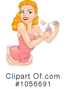 Pinup Woman Clipart #1056691 by BNP Design Studio