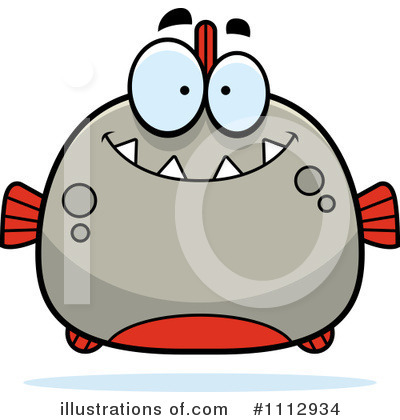 Royalty-Free (RF) Piranha Clipart Illustration by Cory Thoman - Stock Sample #1112934