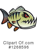 Piranha Clipart #1268596 by Vector Tradition SM