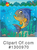 Piranha Clipart #1300970 by visekart