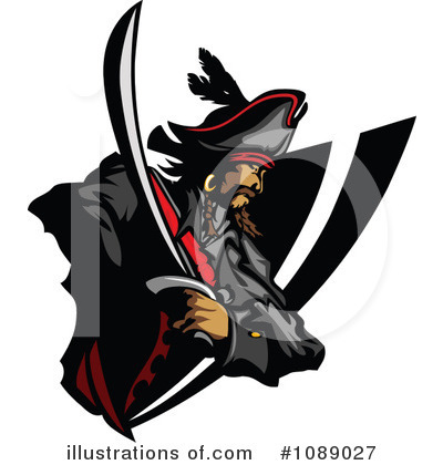 Pirate Clipart #1089027 by Chromaco