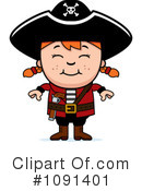 Pirate Clipart #1091401 by Cory Thoman