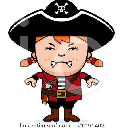Royalty-Free (RF) Pirate Clipart Illustration by Cory Thoman - Stock Sample #1091402