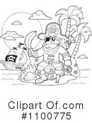 Pirate Clipart #1100775 by visekart