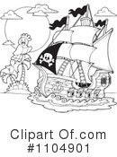 Pirate Clipart #1104901 by visekart