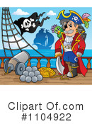 Pirate Clipart #1104922 by visekart