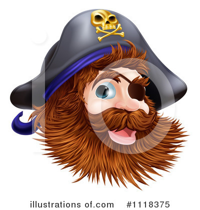 Royalty-Free (RF) Pirate Clipart Illustration by AtStockIllustration - Stock Sample #1118375