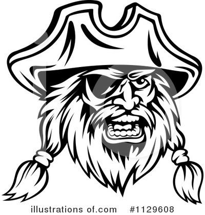 Pirates Clipart #1129608 by Vector Tradition SM