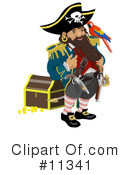 Pirate Clipart #11341 by AtStockIllustration