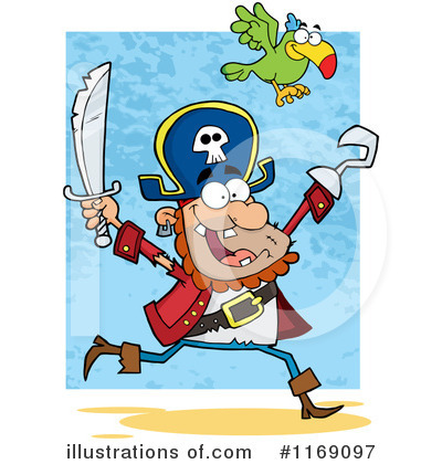 Royalty-Free (RF) Pirate Clipart Illustration by Hit Toon - Stock Sample #1169097