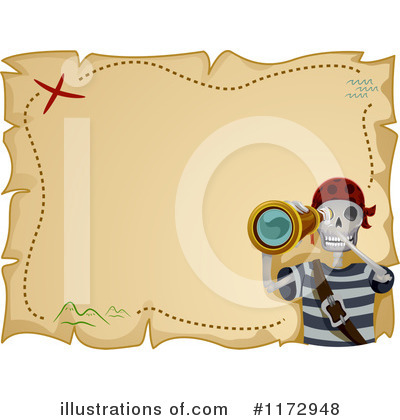 Treasure Map Clipart #1172948 by BNP Design Studio