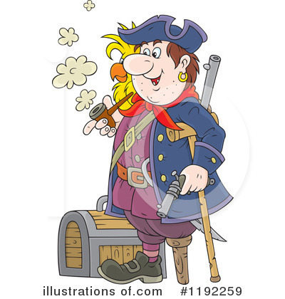 Pirate Clipart #1192259 by Alex Bannykh