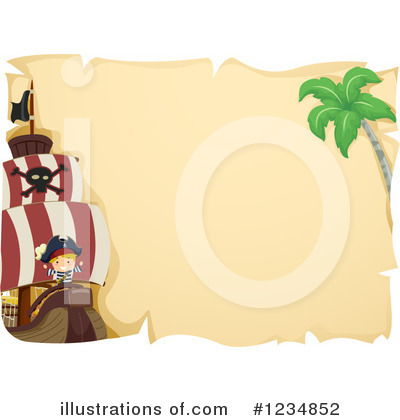 Pirate Ship Clipart #1234852 by BNP Design Studio