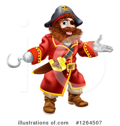 Pirate Clipart #1264507 by AtStockIllustration