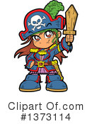 Pirate Clipart #1373114 by Clip Art Mascots