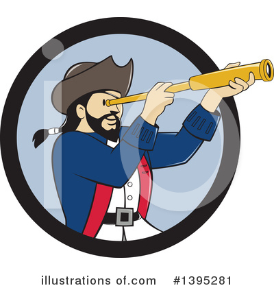 Pirate Clipart #1395281 by patrimonio