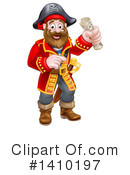 Pirate Clipart #1410197 by AtStockIllustration