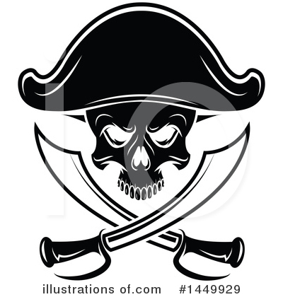 Royalty-Free (RF) Pirate Clipart Illustration by Vector Tradition SM - Stock Sample #1449929