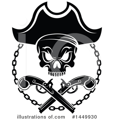 Royalty-Free (RF) Pirate Clipart Illustration by Vector Tradition SM - Stock Sample #1449930